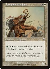 Rampant Elephant - Invasion (INV)