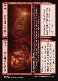 Painter's Studio / Defaced Gallery - Duskmourn: House of Horror (DSK)