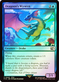 Dragoon's Wyvern - Final Fantasy (FIN) Foil