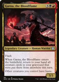 Garna, the Bloodflame - Dominaria United Commander (DMC)