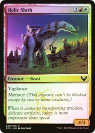 Relic Sloth - Strixhaven: School of Mages (STX) Foil