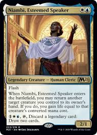 Niambi, Esteemed Speaker - Core Set 2021 (M21)