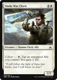 Ondu War Cleric - Oath of the Gatewatch (OGW)