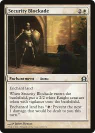 Security Blockade - Return to Ravnica (RTR)