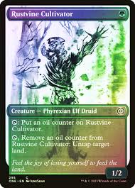 Rustvine Cultivator - Phyrexia: All Will Be One (ONE) Showcase Foil