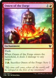 Omen of the Forge - Theros Beyond Death (THB) Foil