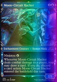 Moon-Circuit Hacker - Kamigawa: Neon Dynasty (NEO) Showcase Foil