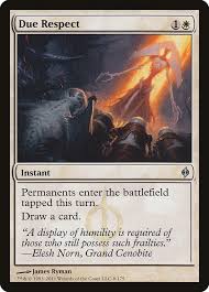 Due Respect - New Phyrexia (NPH)