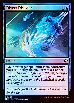 Divert Disaster - Edge of Eternities (EOE) Foil