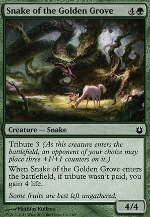 Snake of the Golden Grove - Born of the Gods (BNG)