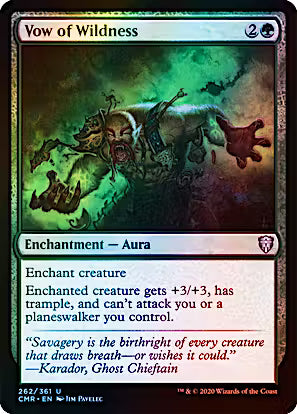 Vow of Wildness - Commander Legends (CMR) Foil