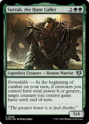 Surrak, the Hunt Caller - Commander Masters (CMR)