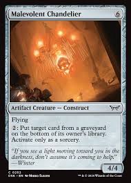 Malevolent Chandelier - Duskmourn: House of Horror (DSK)