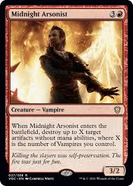 Midnight Arsonist - Crimson Vow Commander (VOC)