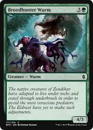 Broodhunter Wurm - Battle for Zendikar (BFZ)