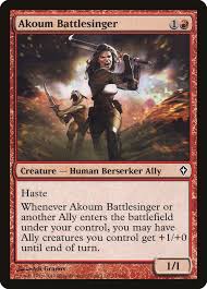 Akoum Battlesinger - Worldwake (WWK)