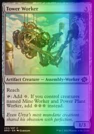 Tower Worker - The Brothers' War (BRO) Foil