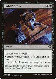 Subtle Strike - Kaladesh (KLD)