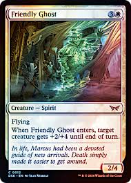 Friendly Ghost - Duskmourn: House of Horror (DSK) Foil