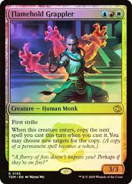 Flamehold Grappler - Tarkir: Dragonstorm (TDM) Foil