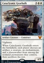 Cataclysmic Gearhulk - Neon Dynasty Commander (NDC)