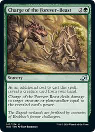 Charge of the Forever-Beast - Ikoria: Lair of Behemoths (IKO)