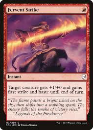 Fervent Strike - Dominaria (DOM)