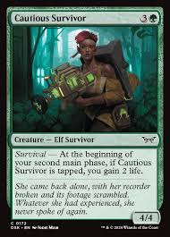 Cautious Survivor - Duskmourn: House of Horror (DSK)