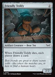 Friendly Teddy - Duskmourn: House of Horror (DSK)