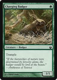 Charging Badger - Born of the Gods (BNG)