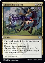Closing Statement - Strixhaven: School of Mages (STX)