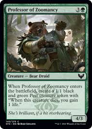 Professor of Zoomancy - Strixhaven: School of Mages (STX)