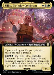 Bilbo, Birthday Celebrant - Tales of Middle-earth Commander (LTC)