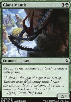 Giant Mantis - Battle for Zendikar (BFZ)
