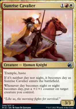 Sunrise Cavalier - Innistrad: Midnight Hunt (MID)