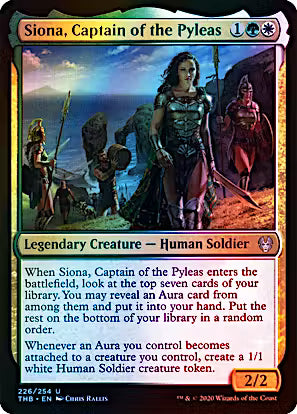 Siona, Captain of the Pyleas - Theros Beyond Death (THB) Foil