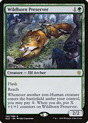 Wildborn Preserver - Throne of Eldraine (ELD)