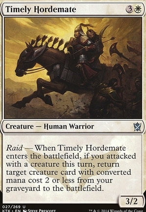 Timely Hordemate - Khans of Tarkir (KTK)